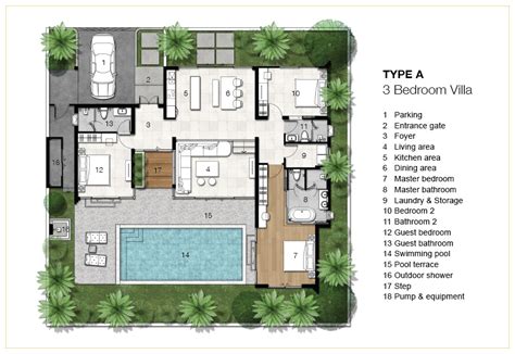 Trichada Villas Specifications Quality Master And Villa Sizes