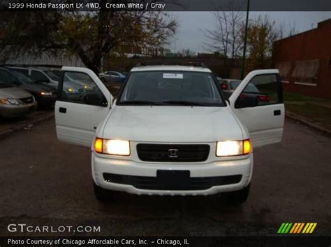 Check spelling or type a new query. Cream White - 1999 Honda Passport LX 4WD - Gray Interior ...