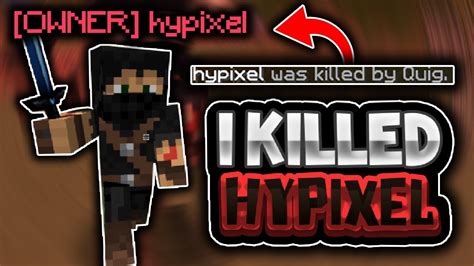Killing Hypixel Owner Of Hypixel Hypixel Battle Royale Youtube