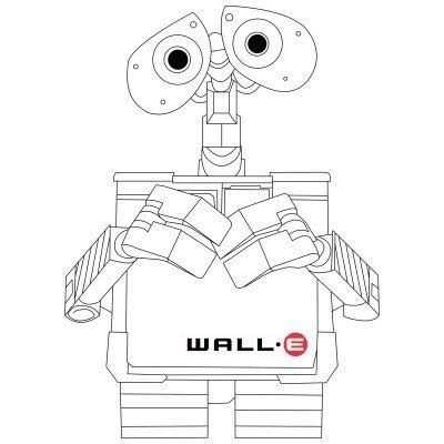 27 mejores imágenes de Wall E Wall e Páginas para colorear disney