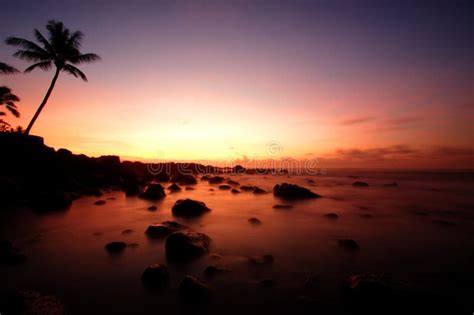 Tropical Sunset 13 Stock Image Image Of Sunset Beach 3982905