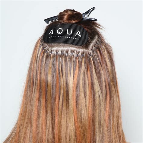 The Most Hair Extensions Options 6 Application Methods To Choose Fro Aqua Hair Extensions