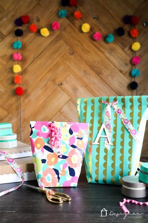 How to attach curtain rods to the frame. How to Make a Gift Bag from Wrapping Paper ...