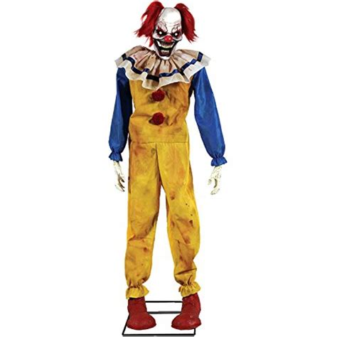 Twitching Clown Animated Prop Halloween Decoration Awesome Products