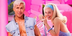 🔥 Margot Robbie y Ryan Gosling patinan en la playa en el set de Barbie ...