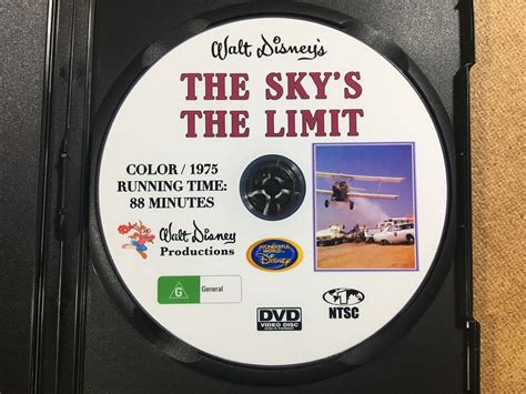 The Skys The Limit Dvd Pat Obrien 1975 Wonderful World Of Disney On