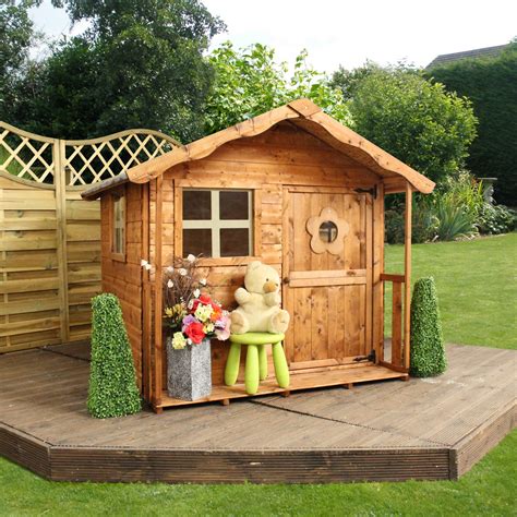 Bumble Bee Playhouses Installed Tulip Playhouse