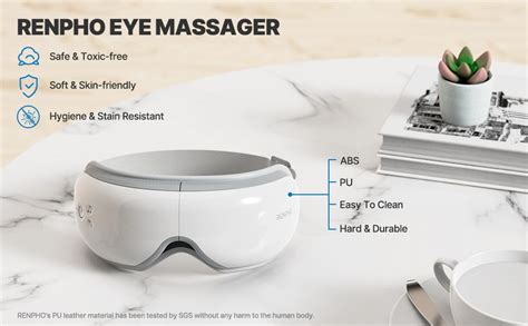Renpho Eye Massager With Heat Air Compression Bluetooth Music