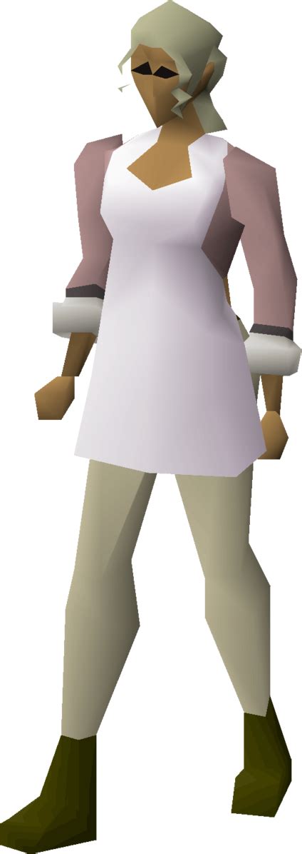 Filewhite Apron Equipped Femalepng Osrs Wiki