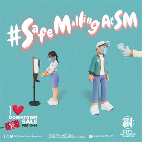 #SMCares: A sanitized mall... - SM City San Fernando Downtown