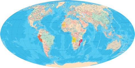 World Map Mappa Mundi Mapa Polityczna World Map Globe OFF