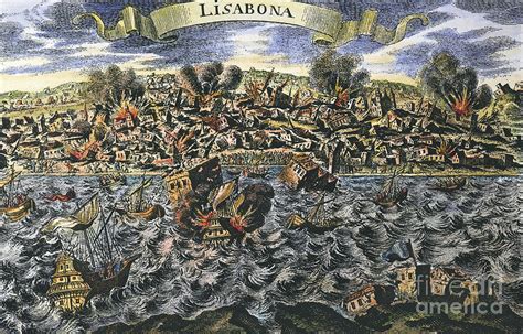 Lisbon Earthquake 1755 Photograph By Granger Fine Art America