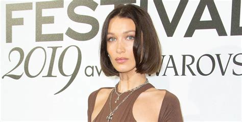 Bella Hadid Steps Out For Vogue Fashion Festival Photocall In Paris