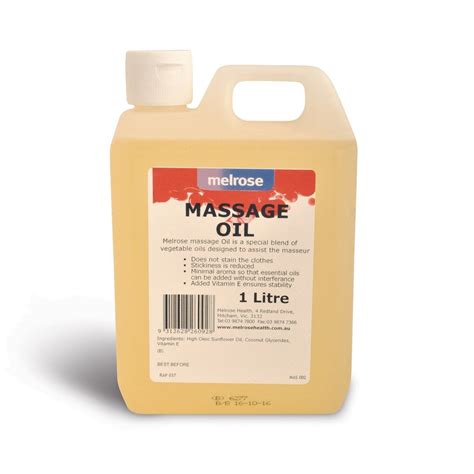 Melrose Unscented Massage Oil Massage Warehouse
