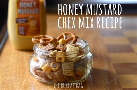 Honey Mustard Chex Mix Recipe So Easy — The Burlap Bag Chex Mix