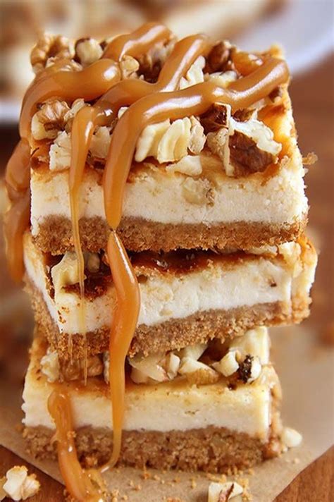 Cheesecake In The Form Of An Easy Bar With Layers Of Graham Crackers