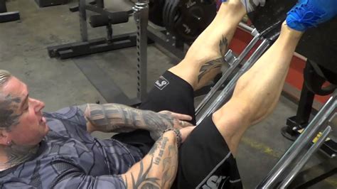 Lee Priest Hamstring Workout Youtube