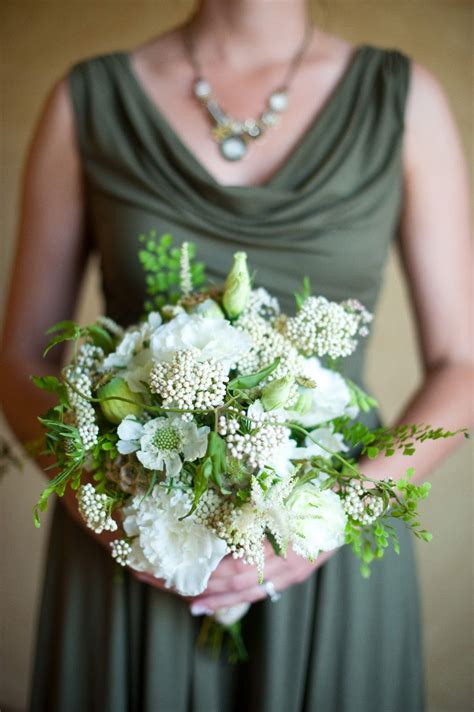 Scabiosa And Rice Flower Wedding Bouquets Floral Wedding Beautiful
