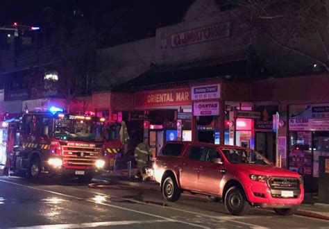 Chinatown Businesses Damaged In Fire Overnight