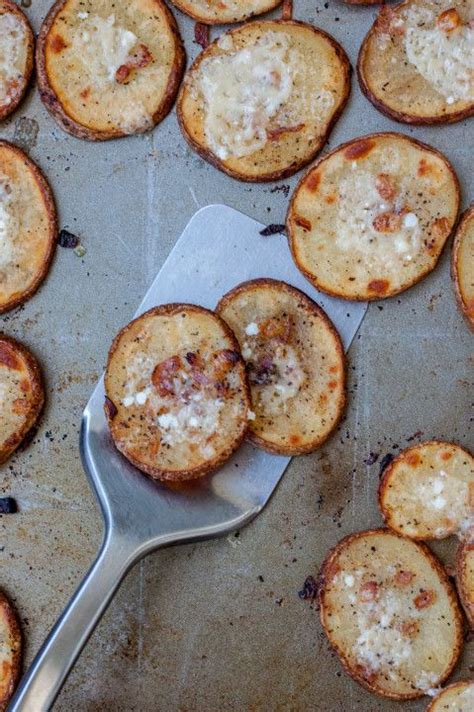 *i think they even taste better more browned and crispy, so you may want to turn up the temp after uncovering and cook them longer. Crisp Roasted Onion Parmesan Baked Potato Chips. Red ...