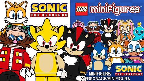 Lego Sonic The Hedgehog Minifigures Series Cmf Draft Youtube