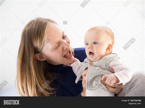 Excited New Mom Image Photo Free Trial Bigstock