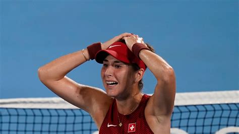 Belinda Bencic Wins Olympic Women S Title As Angry Novak Djokovic Misses Medal
