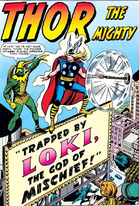 Lokis Time First Appearance Of The Thors Long Time