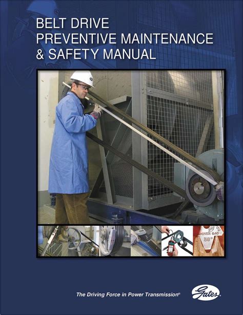 Manual Belt Drive Preventive Maintenance And Safety Free Manual