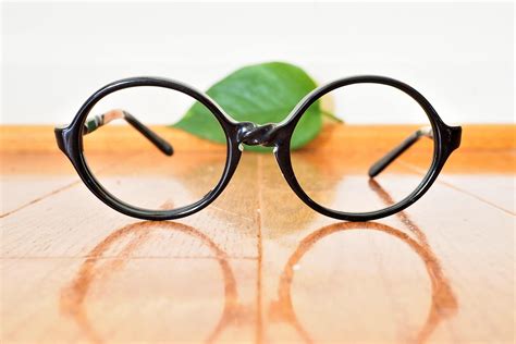 Vintage Eyeglasses 1970s Oval Shaped Eyeglass New Old Stock Made
