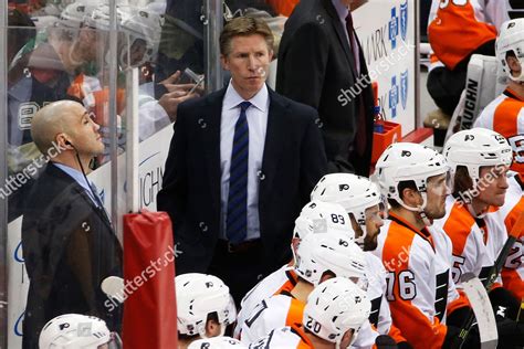 Dave Hakstol Philadelphia Flyers Head Coach Editorial Stock Photo