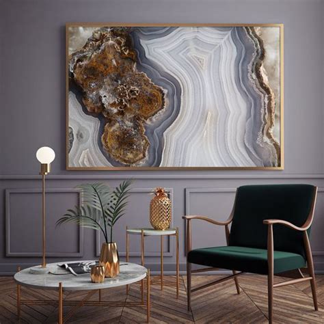 Shop ikea's wall decorative frames and wall art collection for quality photo frames, picture ledges, posters, ready to hang décor, wall stickers and it's easy to make your own gallery wall. 32 Trendy Agate And Geode Home Décor Ideas - DigsDigs