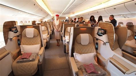 Boeing 777 200lr Business Class Tour Emirates Airline Youtube