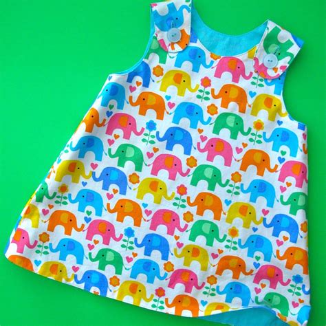 Reversible Baby Dress Pattern Pdf The Perfect A Line Dress Pattern