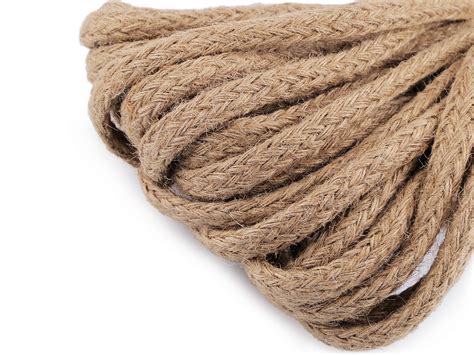 Braided Jute String Width 15 Mm Stoklasa Haberdashery And Fabrics