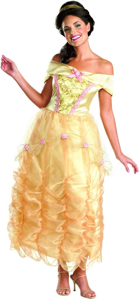 Disney Princess Belle Deluxe Adult Costume PartyBell Com