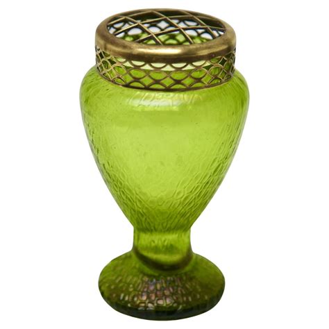 Loetz Art Nouveau Neptun Iridescent Green Glass Jug Circa 1900 At 1stdibs Loetz Glass For