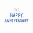 Happy Anniversary Typography In Blue  Download Free Vectors Clipart