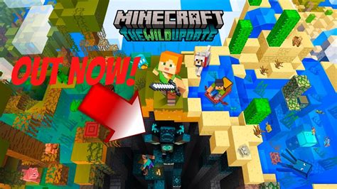 new minecraft update 1 19 out now youtube