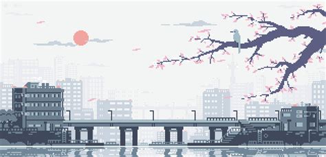 The Best 21 Aesthetic Japanese Pixel Art Wallpaper