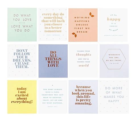 Quote Cards Set Of 12 Inspiration 2014 Shop By Quote Cards Card