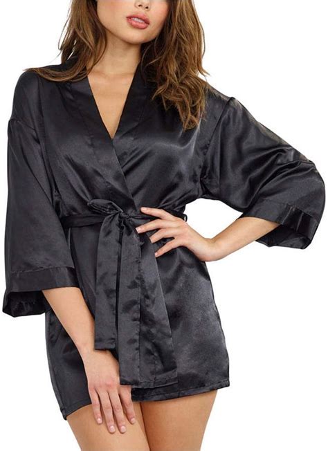 Dreamgirl Satin Robe And Chemise Nightgown Set Sponsored Ad Robe
