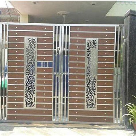 Is stainless steel on its way out? Designer Stainless Steel Main Gate, Designer Stainless ...