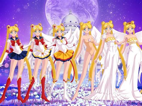 Sailor Moonanime Forms Reupload By Tohrusempai Sailor Moon Manga