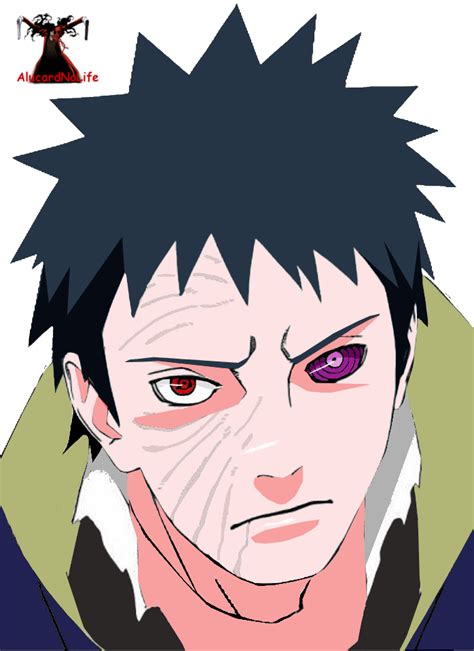My Version Of Tobi Is Obito Uchiha Coloured In By