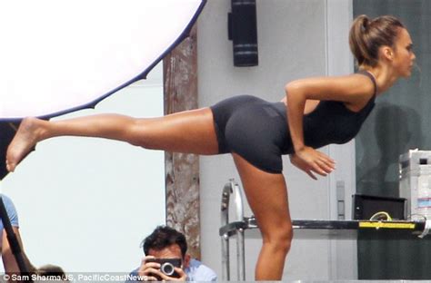 Jessica Alba Tries Out Tricky Yoga Moves For New Ad Campaign Daily