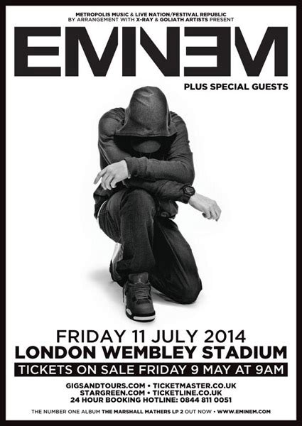 Eminem Becomes First Rapper To Headline Wembley Stadium