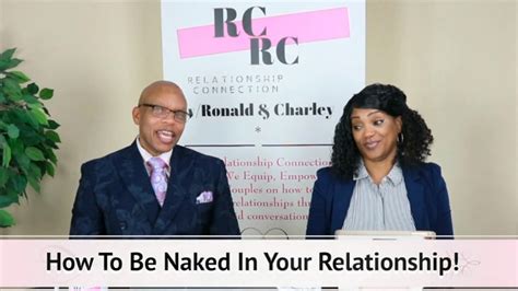 Being Naked Is The Key To A Successful Relationship Marriage YouTube