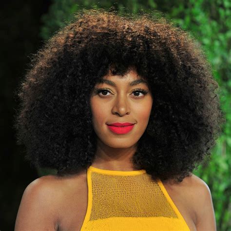 Solange Knowles Natural Hair Solange Knowles Hair Targeted By The