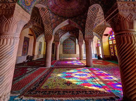 Nasir Ol Molk Mosque The Pink Mosque Shiraz Attraction